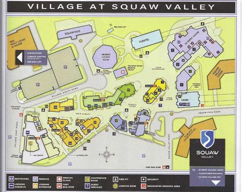 village at squaw valley|squaw valley village map.